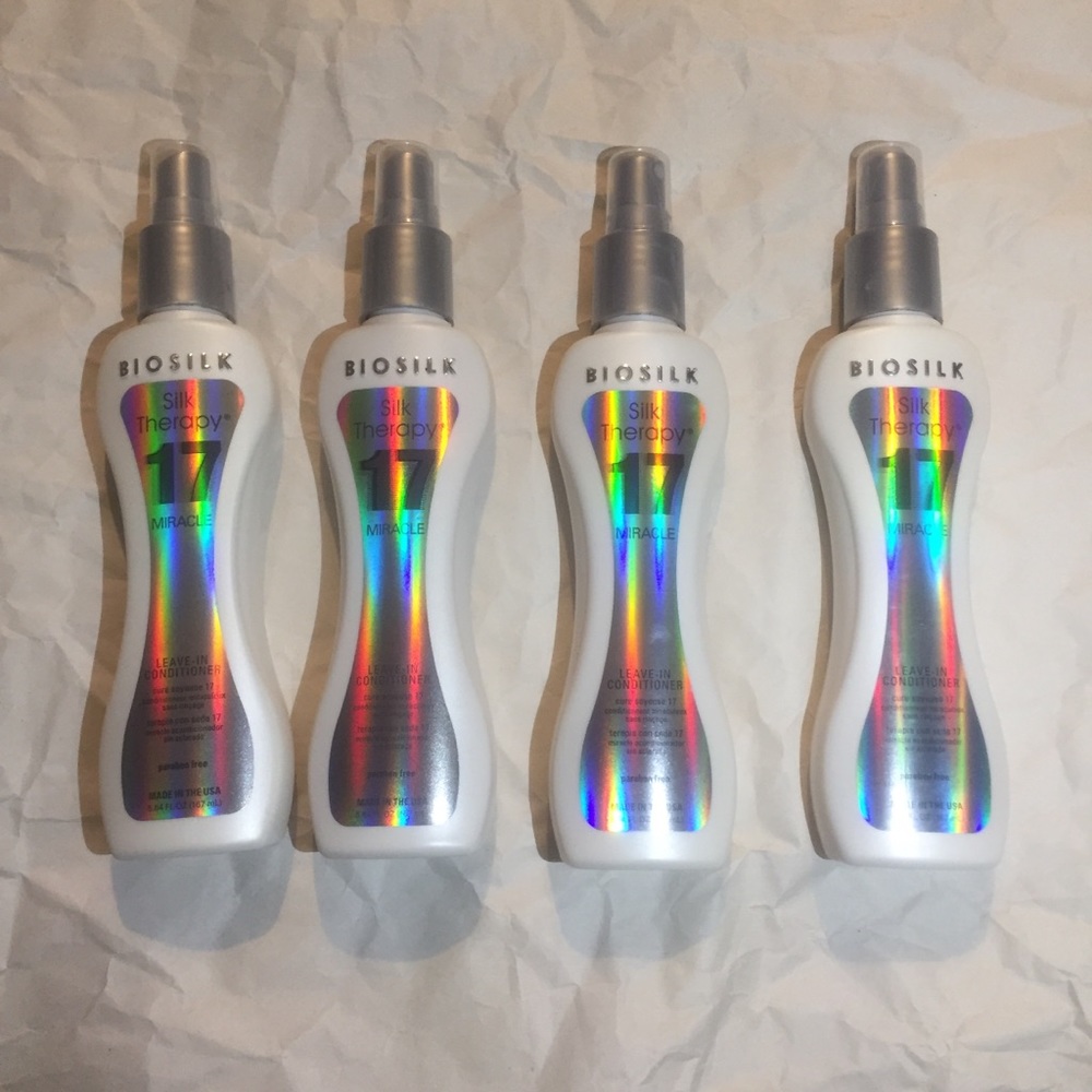 4 X Biosilk silk therapy 17 miracle